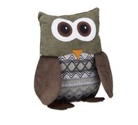relaxdays 6 x Butoir de porte Hibou