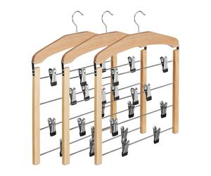 Relaxdays 6x Cintre multiple robes