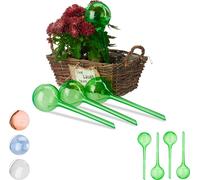 relaxdays 8 x boules d'arrosage vert