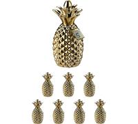 relaxdays 8 x tirelire ananas or