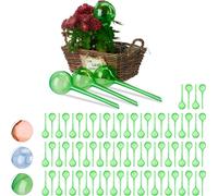 relaxdays 80 x Boules d'arrosage vert