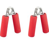 relaxdays 8x Entraîneur de doigts rouge