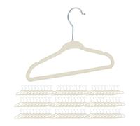 relaxdays 90 x cintres pour enfants velours beige