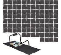 relaxdays 96 x Tapis de protection du sol Set d'appareils de fitness