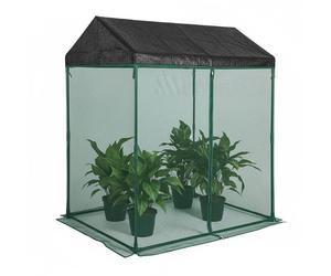 Relaxdays Abri pour plantes avec toit et porte