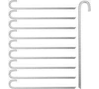 relaxdays Ancrage au sol 45 cm Set de 10 pièces