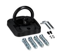 relaxdays Ancrage mural et au sol vélo & moto