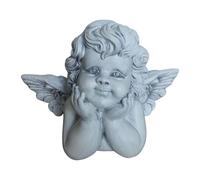 Relaxdays Ange funéraire couché, 31cm