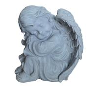 Relaxdays Ange funéraire endormi 24 cm