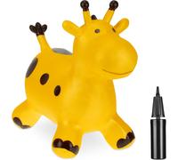 Jouet sauteur girafe jaune et marron - RELAXDAYS - 10042355-0 - Mixte - BPA - Pour enfant de 3 ans et plus