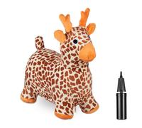Relaxdays Animal sauteur en forme de girafe