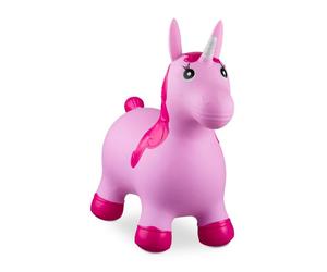 Relaxdays Animal sauteur en forme de licorne