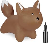 relaxdays Animal sauteur renard, marron marron