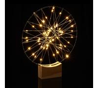 Relaxdays Anneau lumineux 25 cm