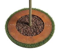 Relaxdays Anneau plat Corten