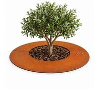 Relaxdays Anneau plat Corten