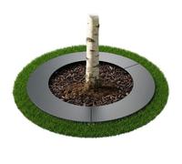 Relaxdays Anneau plat galvanisé