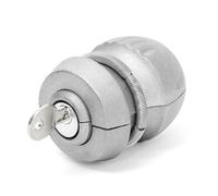 Relaxdays 10013640 Antivol pour Caravane et Remorque avec 2 Clés