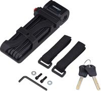 relaxdays Antivol pliable pour vélo avec support