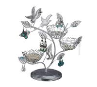 Relaxdays Arbre à bijoux pour boucles d'oreilles