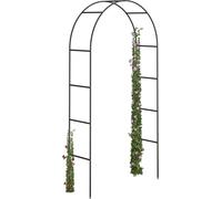 relaxdays Arc de porte jardin pour roses 240 cm