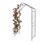Relaxdays Arche pour rosiers toit pointu