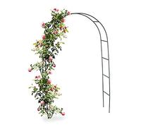 Relaxdays Arche en métal pour Rosier grimpant