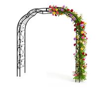 Relaxdays Arche métallique pour rosiers
