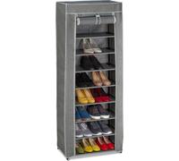 relaxdays Armoire à chaussures tissu 9 compartiments