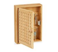 Relaxdays Armoire à clés en bambou