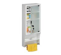 Relaxdays Armoire à pharmacie verrouillable