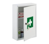 Relaxdays Armoire à pharmacie verrouillable