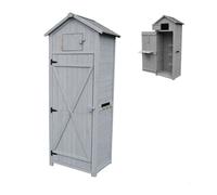 Relaxdays Armoire de jardin sapin