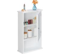 relaxdays Armoire de salle de bain avec faible profondeur