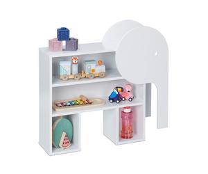 Relaxdays Armoire éléphant pour enfants