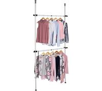 relaxdays Armoire ouverte télescopique