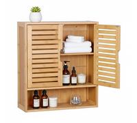 Relaxdays Armoire suspendue de salle de bains