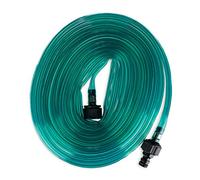 relaxdays Arroseur de Tuyau, Tuyau d'arrosage Plat, pour Le Jardin, avec Trous, prêt à être raccordé, 8 mètres, Vert, 1 pièce