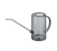 Relaxdays Arrosoir Plantes d’intérieur, 1 Litre, Plastique, Acier Inoxydable, pour Vos trésors Verts, Bec Long, Gris
