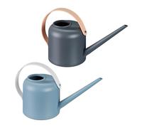 Relaxdays Arrosoir Plantes d’intérieur, Lot de 2, 1,7 Litre, Plastique, arroser Fleurs, Long Bec, Multicolore