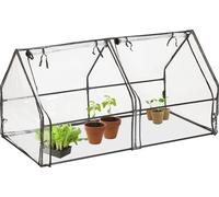 relaxdays Bac à légumes en PVC avec 2 portes