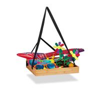 Relaxdays Bac en bambou