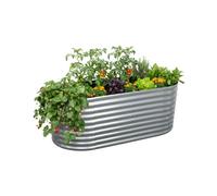 Relaxdays Bac potager métal demi-lune