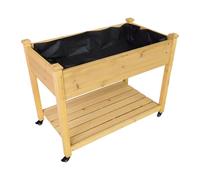 Relaxdays Bac sur roulettes