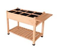 Relaxdays Bac surélevé compartimenté