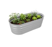 Relaxdays Bac surélevé métal demi-rond