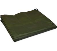 relaxdays Bâche 200g/m², Couverture avec œillets, étanche, indéchirable, Protection en PE, 5 x 6 m, Vert