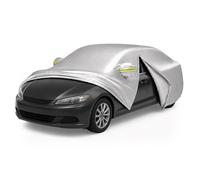 Relaxdays bâche intégrale étanche pour voiture pour l'extérieur dimensions H x l x P: 150 x 180 x 470 cm berline