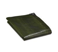 Relaxdays Bâche verte 140g/m², set de 2
