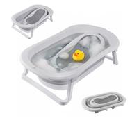 Relaxdays Baignoire bébé pliable avec insert